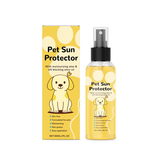 Wanderpaw zinc-free dog sunscreen spray bottle